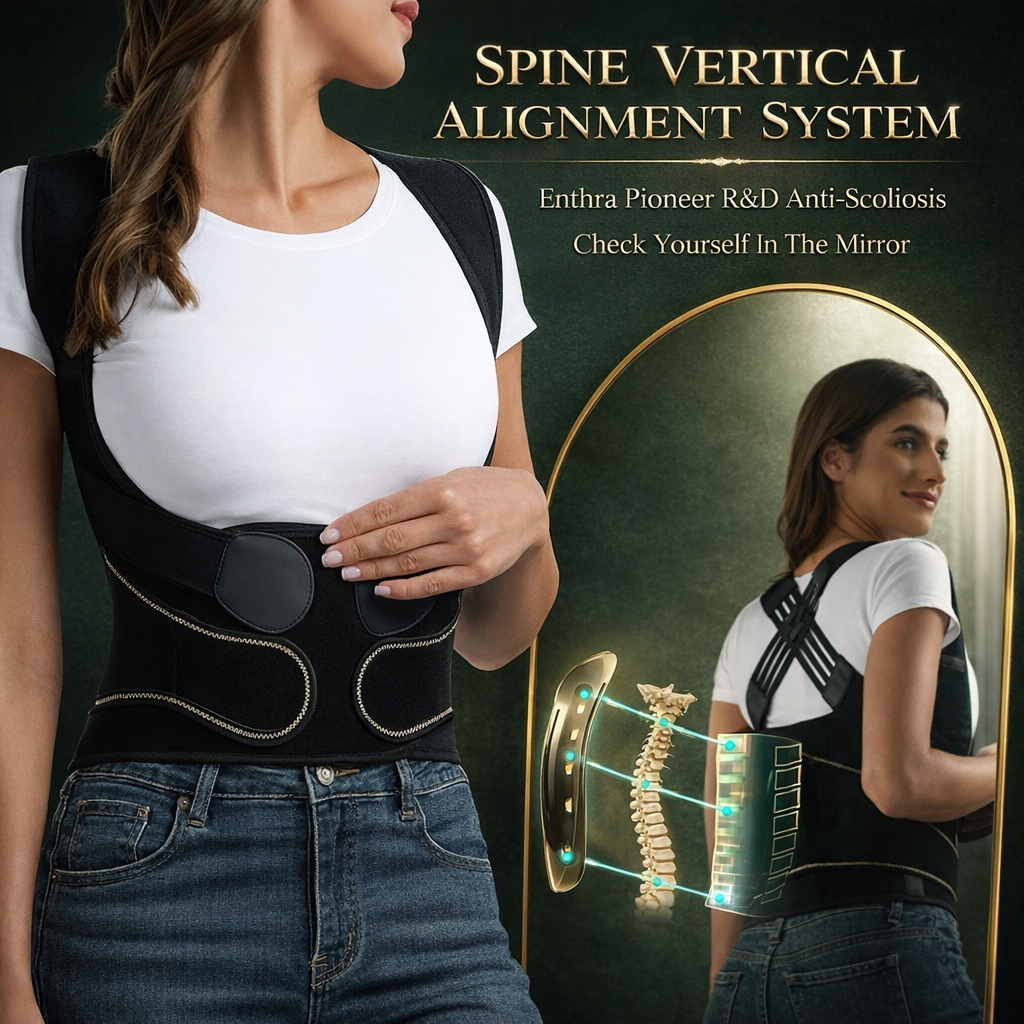 RISING TRENDO™ Body Comfort Duo | Neck Massager + Posture Support Corrector