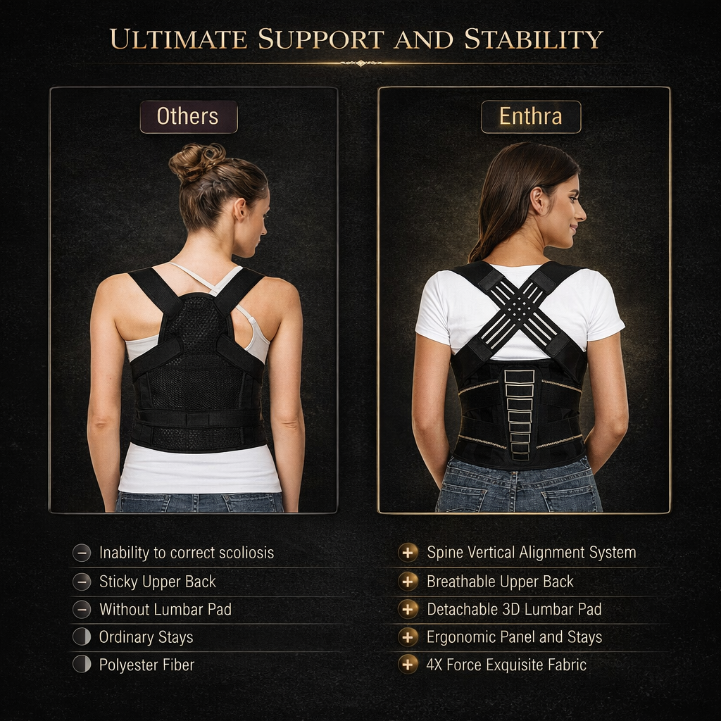 RISING TRENDO™ Body Comfort Duo | Neck Massager + Posture Support Corrector