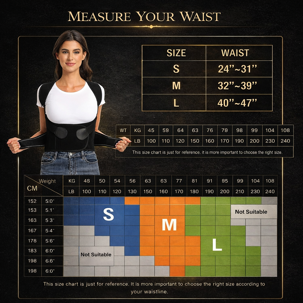 RISING TRENDO™ Body Comfort Duo | Neck Massager + Posture Support Corrector