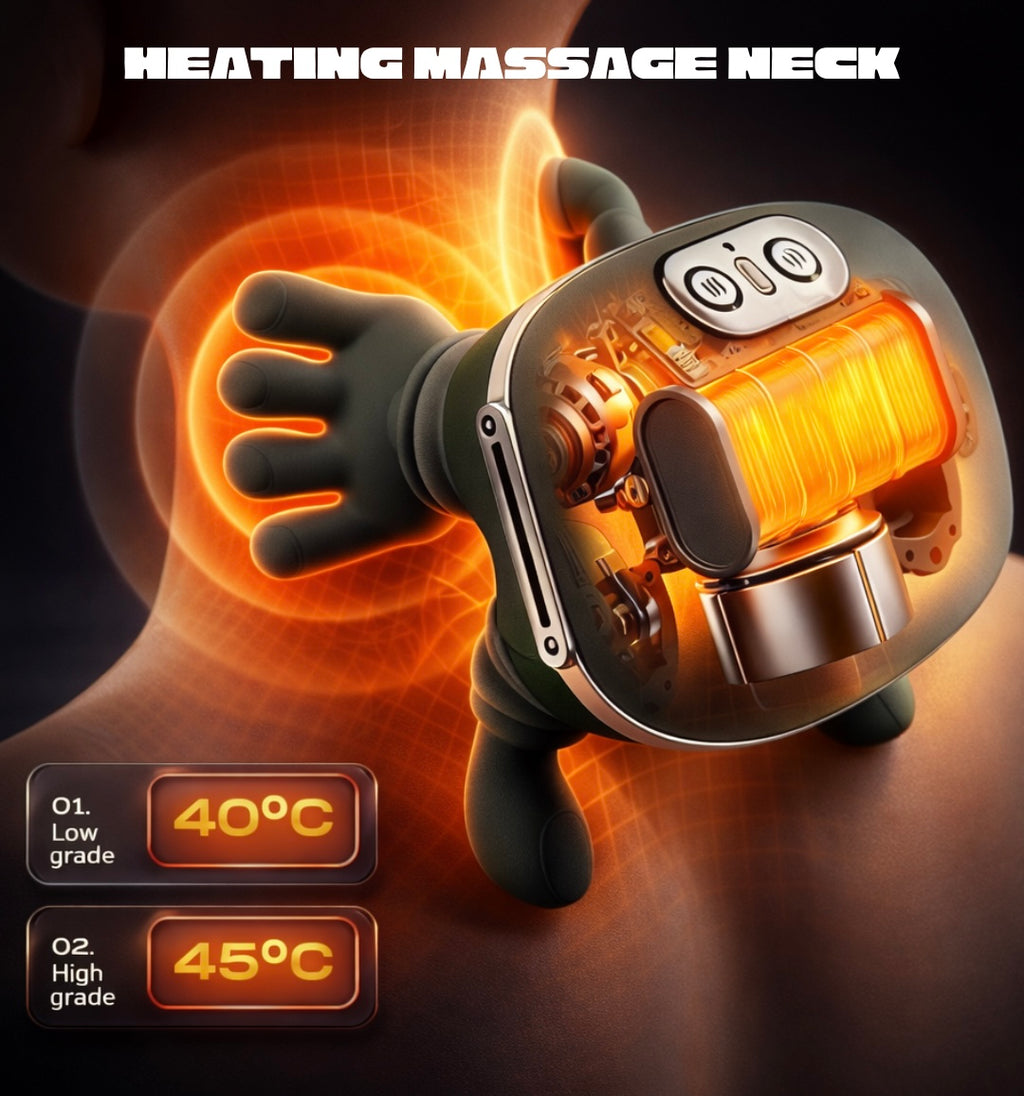 RISING TRENDO™ Body Comfort Duo | Neck Massager + Posture Support Corrector